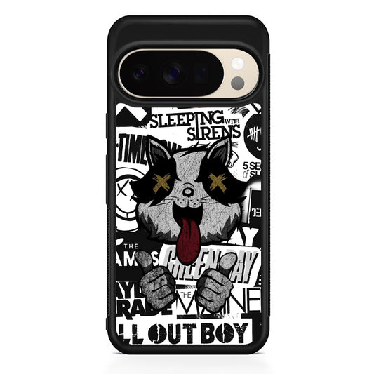 Rock Bands of Playlist Google Pixel 10 Pro XL Case | Slim Google Pixel 10 Pro XL Protective Case
