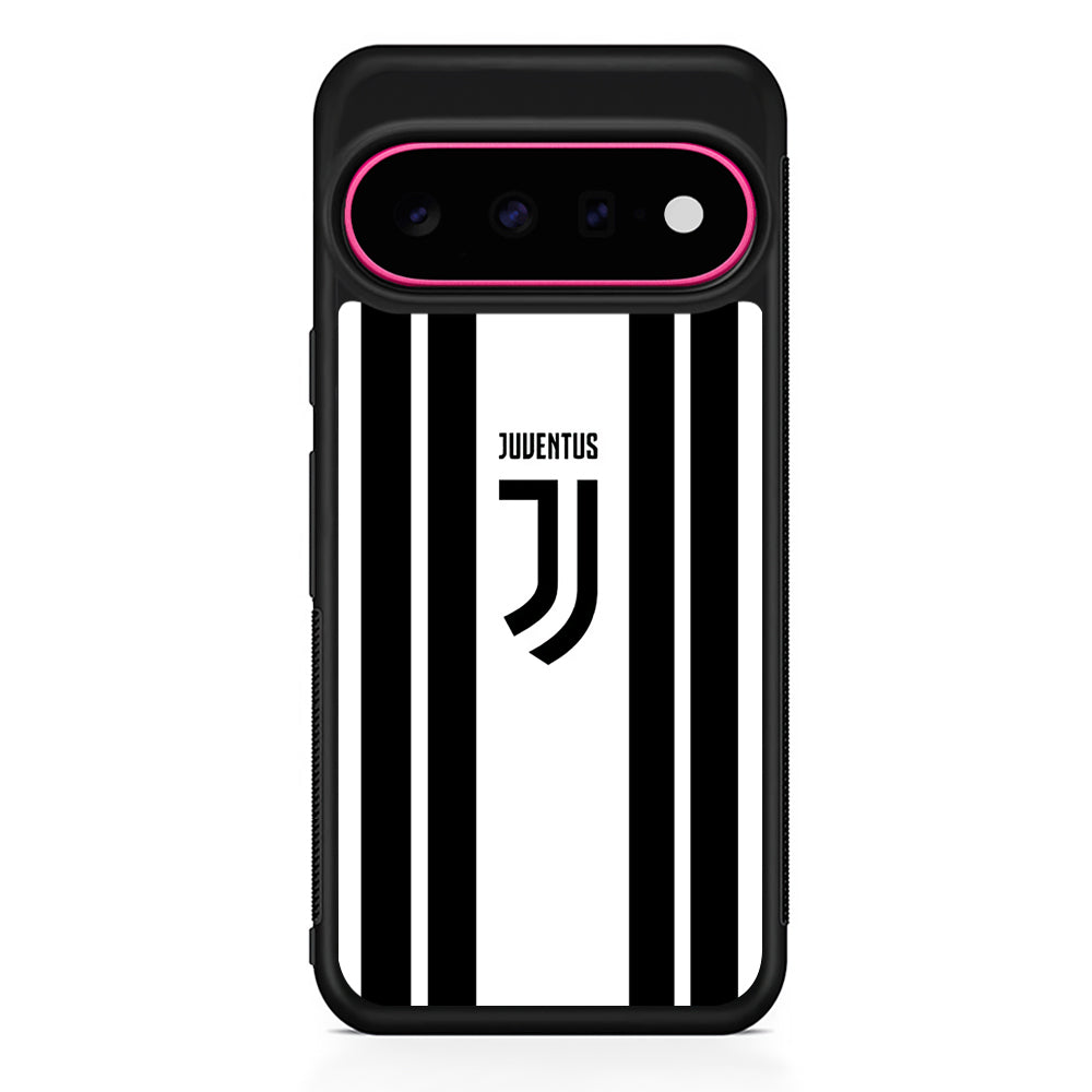 Juventus Black Stripe Google Pixel 11 Case | Slim Shockproof Cover