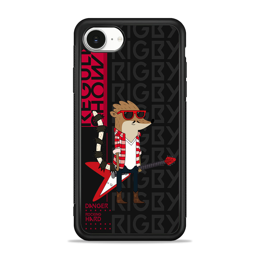 Regular Show Rigby Rockstar iPhone 16e Case | Protective Phone Cover