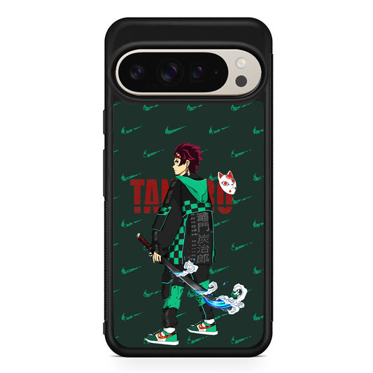 Nike on Tanjiro Suit Google Pixel 9 Pro Case | Slim Protective Cover