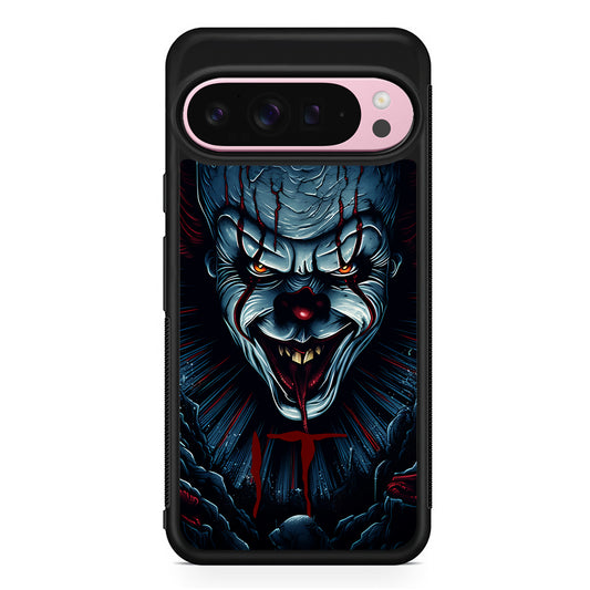 IT Clown Scary Face Google Pixel 9 Pro XL Case | Protective Cover