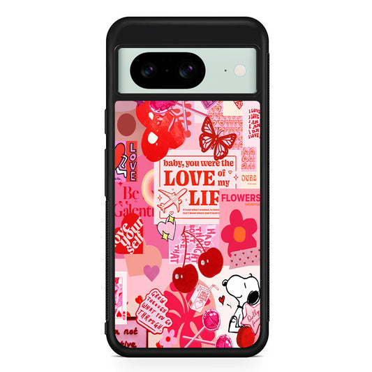 Valentine’s Day Aesthetic Google Pixel 8 Case | Durable Protective Cover for Google Pixel 8