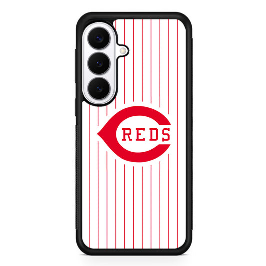 MLB Cincinnati Reds Team Samsung Galaxy S26 Plus Case | Slim Protective Cover for Samsung Galaxy S26 Plus