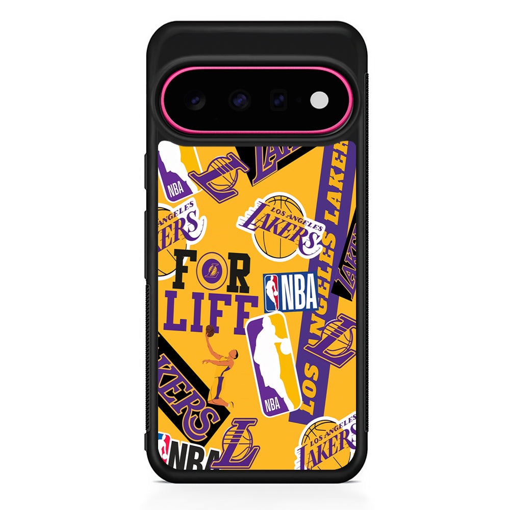 NBA Los Angeles Lakers Pride Google Pixel 11 Case | Slim Shockproof Cover