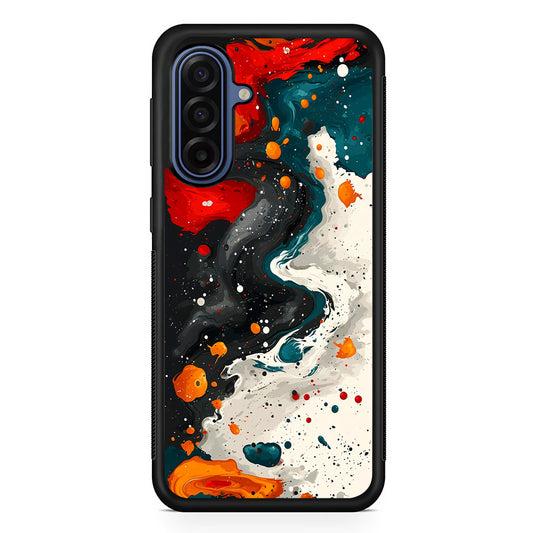 Liquid Abstract Painting Art Samsung Galaxy A17 Case | Slim Protective Phone Cover