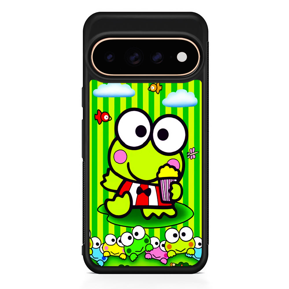 Keroppi Stripe Green Google Pixel 11 Pro Case - Stylish Protective Phone Case