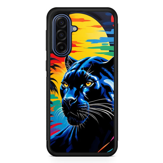 Black Panther At Dusk Samsung Galaxy A17 Case | Slim Protective Phone Cover