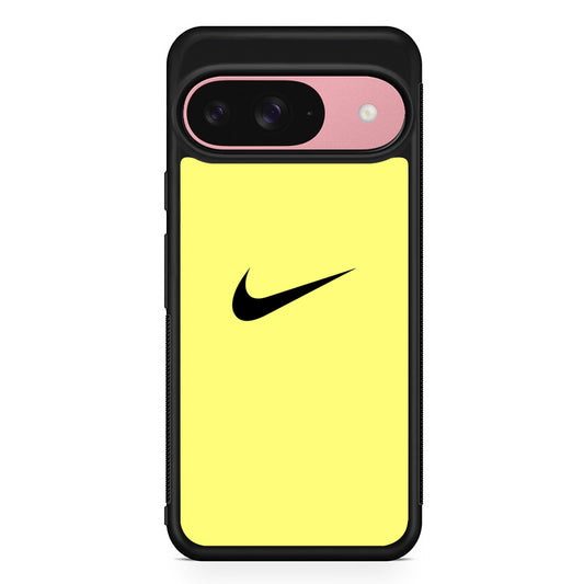 Nike Simple Cream Google Pixel 9 Case | Durable Google Pixel 9 Cover