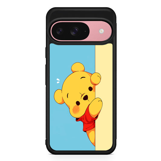 Winnie The Pooh Is Hiding Google Pixel 9 Case | Google Pixel 9 Protective Rubber Case