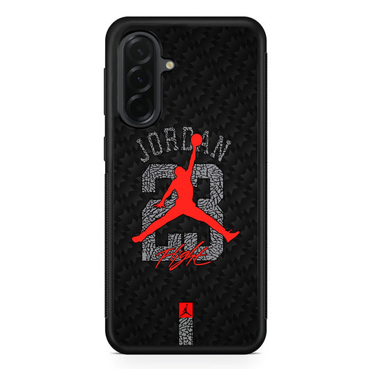 Air Jordan Sketch of Jersey Samsung Galaxy A36 Case | Slim Samsung Galaxy A36 Protective Case