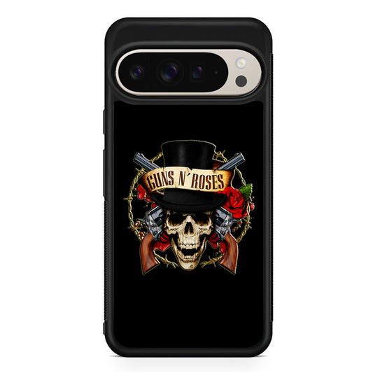 Guns N Roses Rock Skull Google Pixel 9 Pro Case | Slim Protective Cover