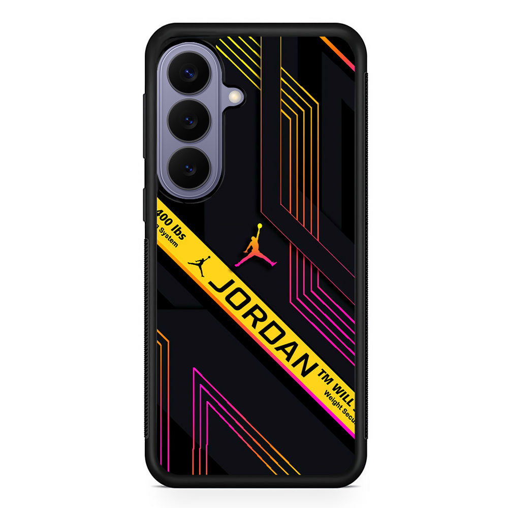 Air Jordan Digital Corner Samsung Galaxy S26 Case | Slim Protective Rubber Case for Samsung S26