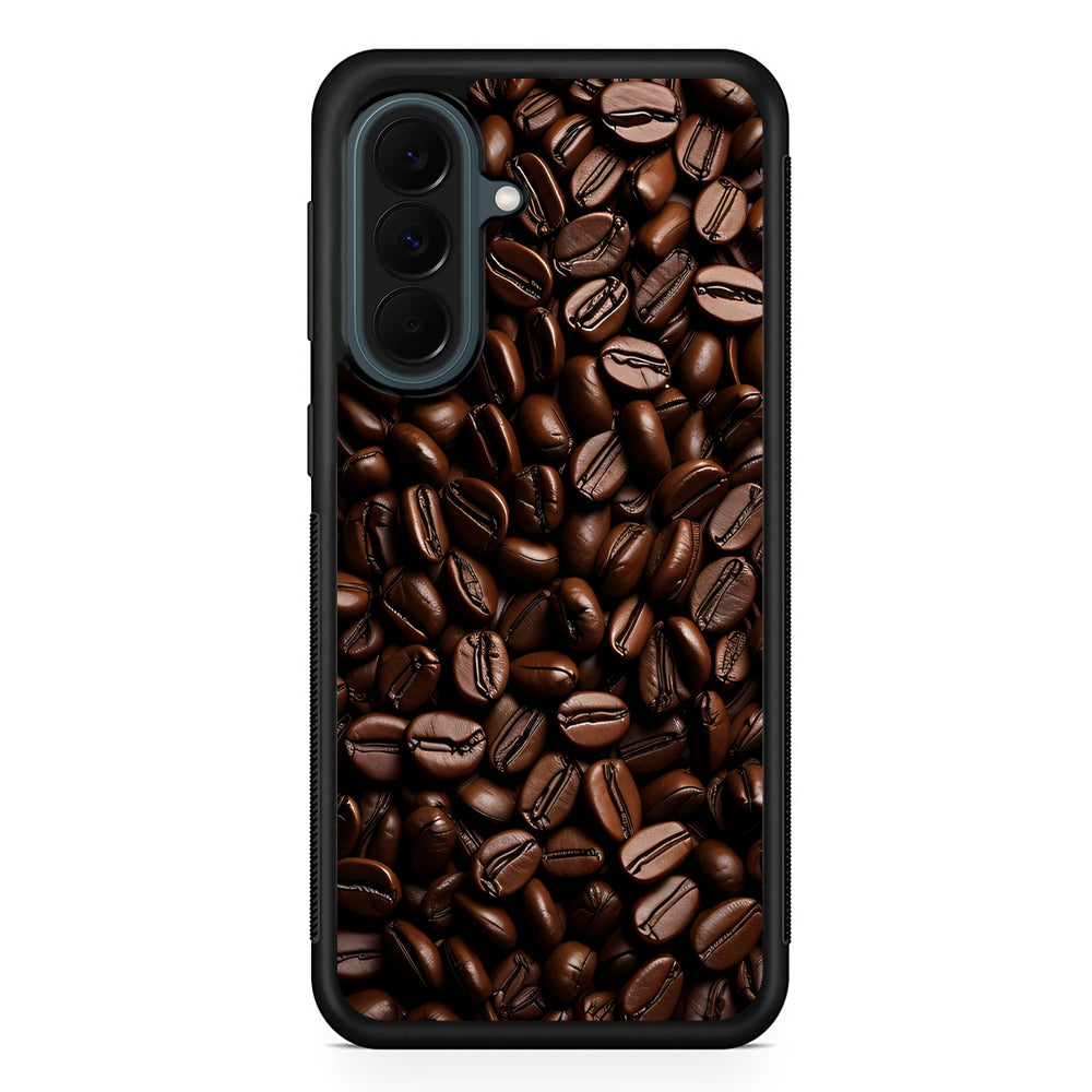 Heap of Roasted Coffee Beans Samsung Galaxy A37 Case | Samsung Galaxy A37 Rubber Phone Case