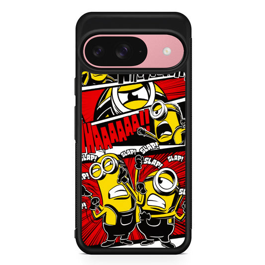 Minions Act Like In The Comic Google Pixel 9 Case | Google Pixel 9 Protective Rubber Case