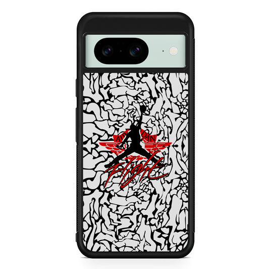 Air Jordan Endemic Patern Google Pixel 8 Case | Durable Protective Cover for Google Pixel 8