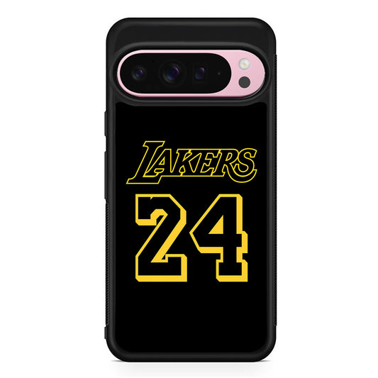 Kobe Bryant Lakers 24 Google Pixel 9 Pro XL Case | Protective Cover