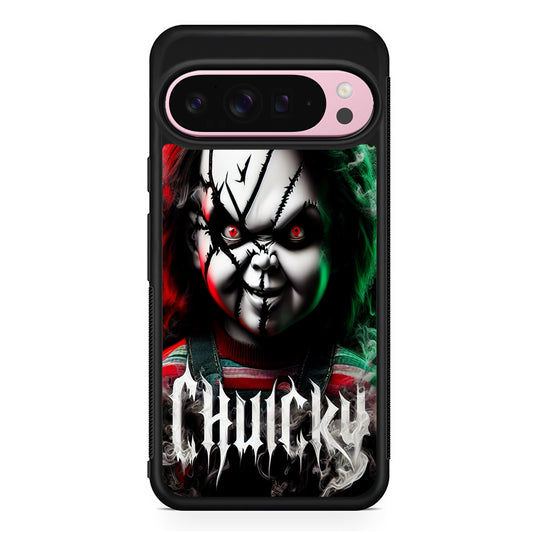 Chucky Doll Scary Face Google Pixel 9 Pro XL Case | Protective Cover