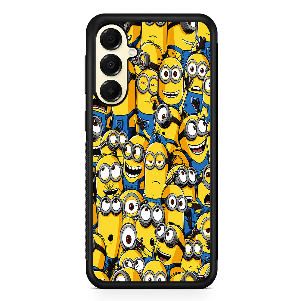 Despicable Me Army of Minions Samsung Galaxy A16 Case | Slim Rubber Samsung Galaxy A16 Case