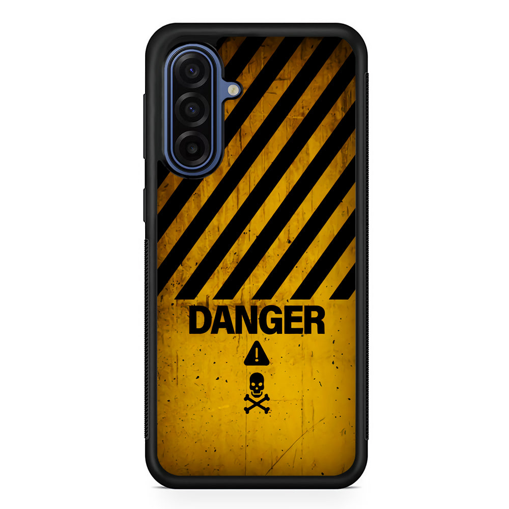 Danger Symbol Samsung Galaxy A17 Case | Slim Protective Phone Cover