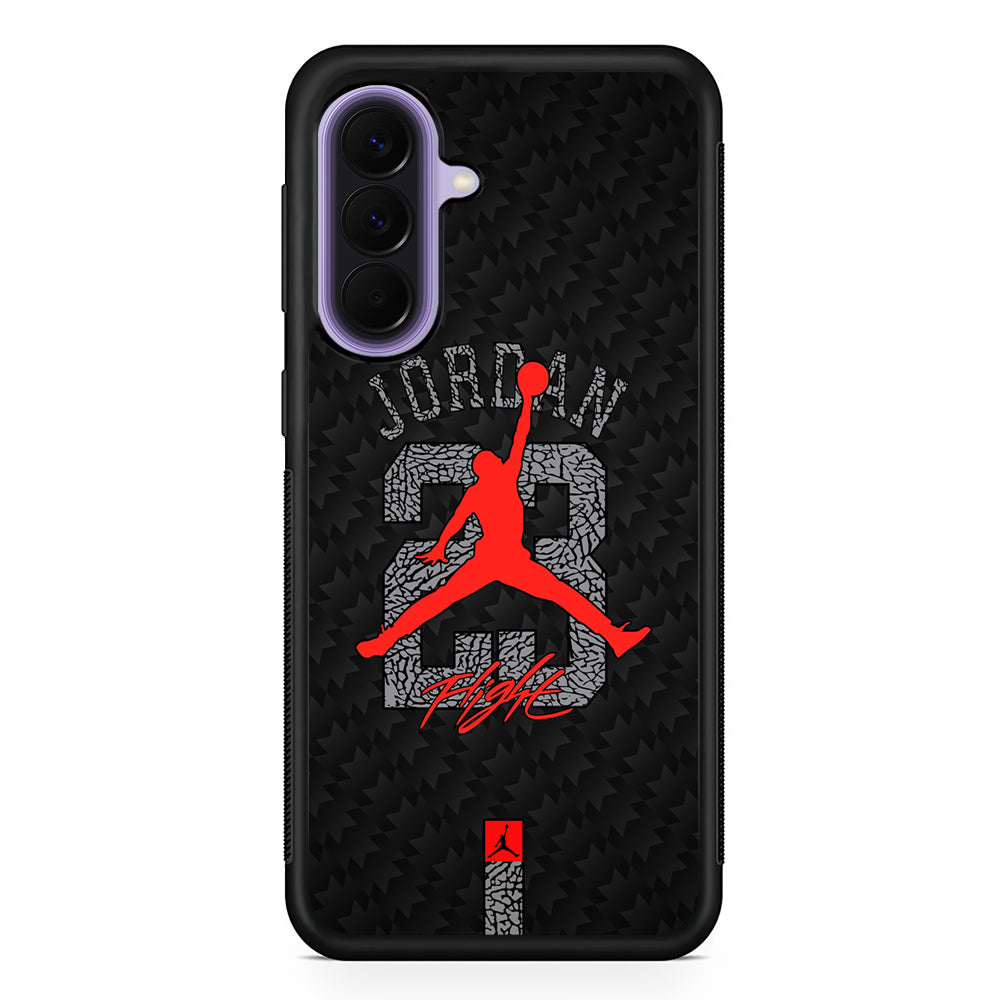 Air Jordan Sketch of Jersey Samsung Galaxy A57 Case | Slim Samsung Galaxy A57 Rubber Case