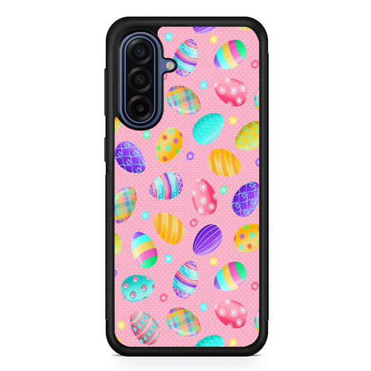 Cute Easter Pastel Eggs Samsung Galaxy A17 Case | Slim Protective Phone Cover
