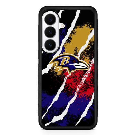 NFL Baltimore Ravens Color Spots Samsung Galaxy S26 Plus Case | Slim Protective Cover for Samsung Galaxy S26 Plus