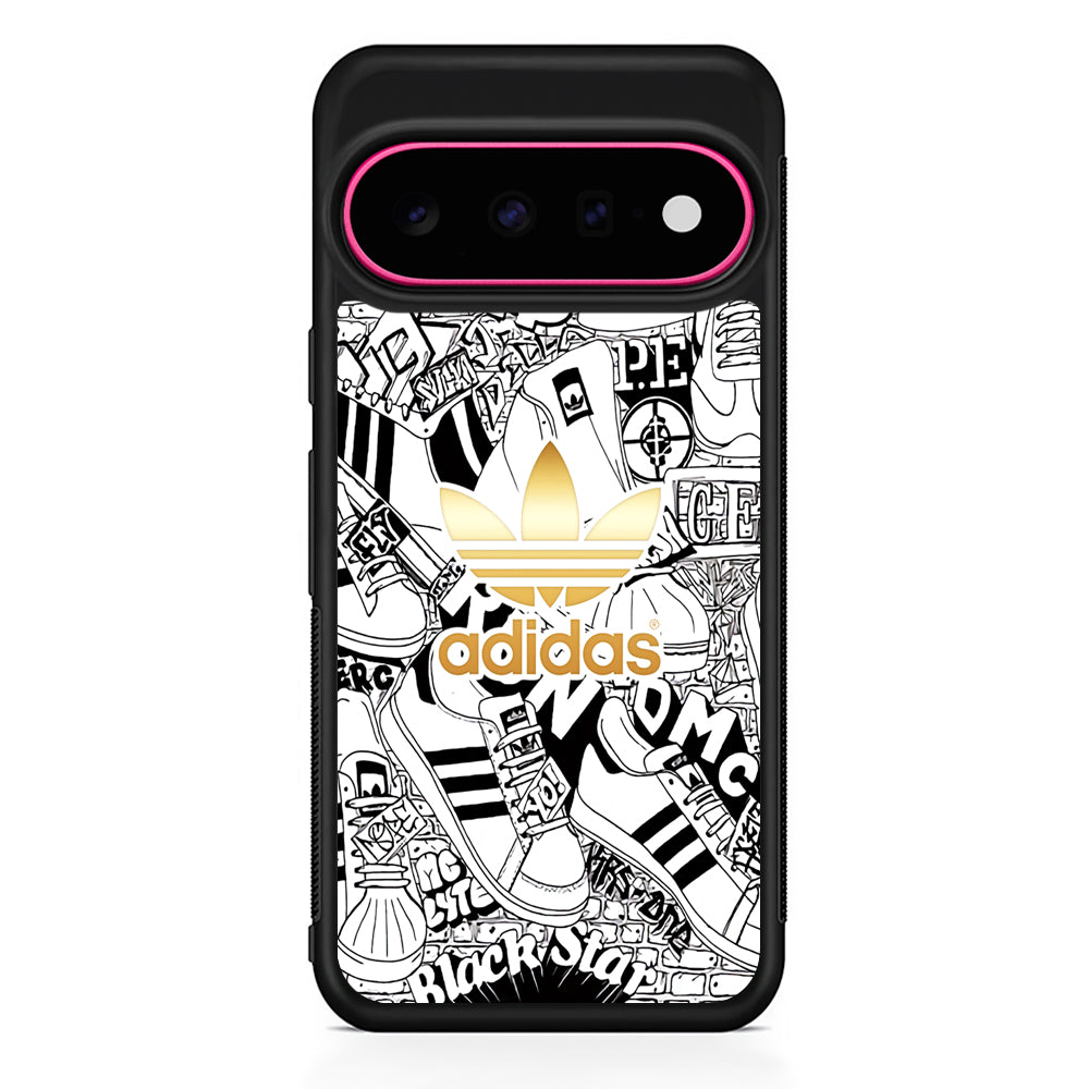 Adidas Fabulous Golden Glow Google Pixel 11 Case - Stylish Protective Phone Case
