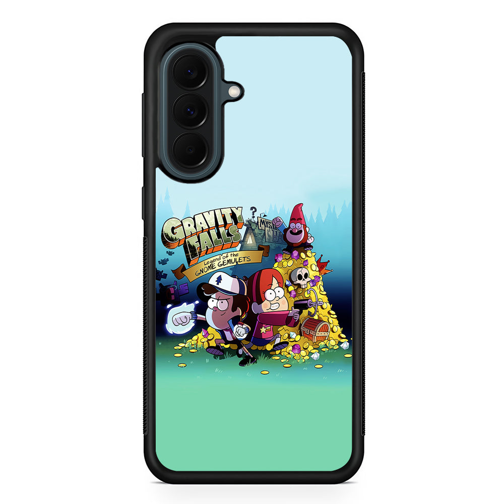 Gravity Falls Gnome Gemulets Samsung Galaxy A37 Case | Samsung Galaxy A37 Rubber Phone Case