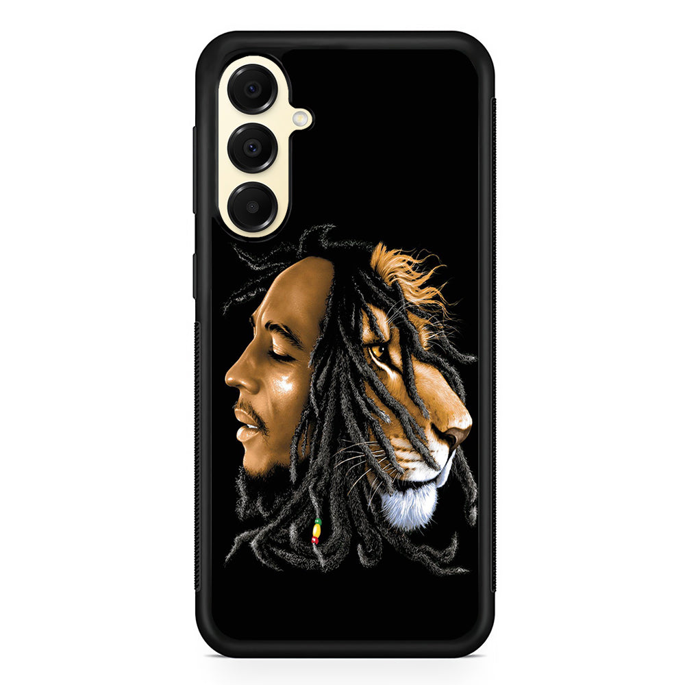 Bob Marley Lion Art Samsung Galaxy A16 Case | Slim Rubber Samsung Galaxy A16 Case