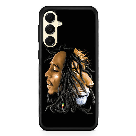 Bob Marley Lion Art Samsung Galaxy A16 Case | Slim Rubber Samsung Galaxy A16 Case