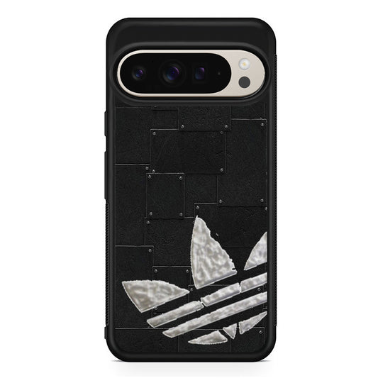 Adidas Metal Skin Logo Google Pixel 9 Pro Case | Slim Protective Cover