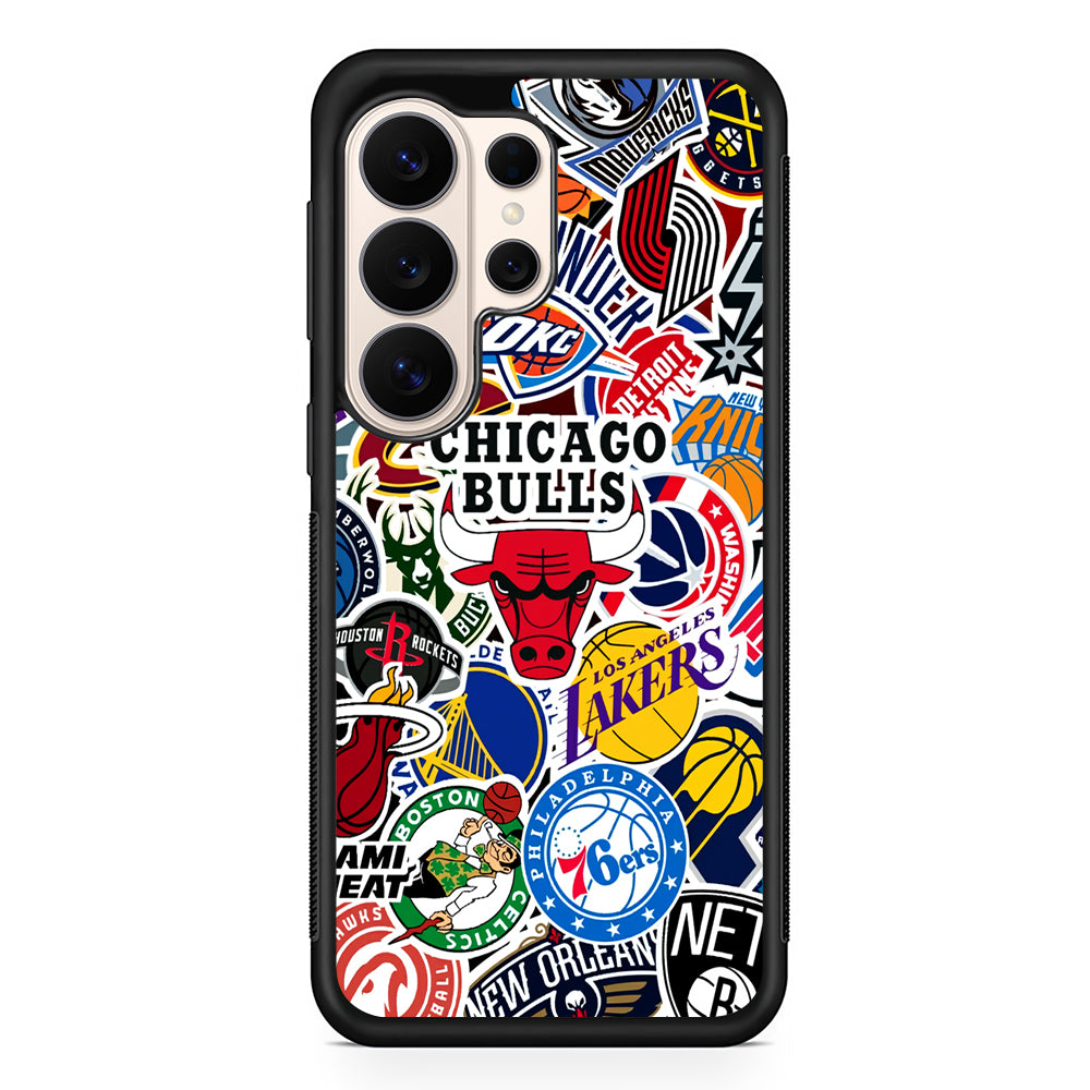 Collection of NBA Club logos Samsung Galaxy S26 Ultra Case | Slim Protective Case for Samsung Galaxy S26 Ultra