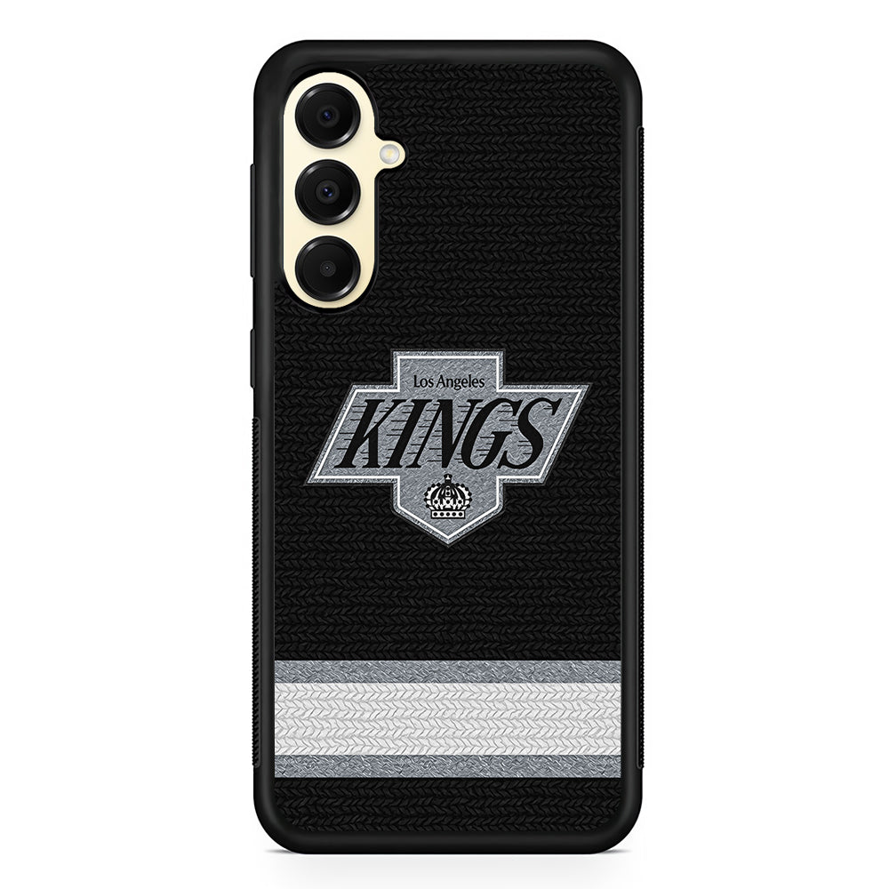 NHL Los Angeles Kings Pattern Samsung Galaxy A16 Case | Slim Rubber Samsung Galaxy A16 Case