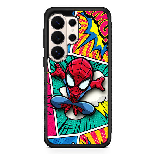 Spiderman Comic Poof Samsung Galaxy S26 Ultra Case | Slim Protective Case for Samsung Galaxy S26 Ultra