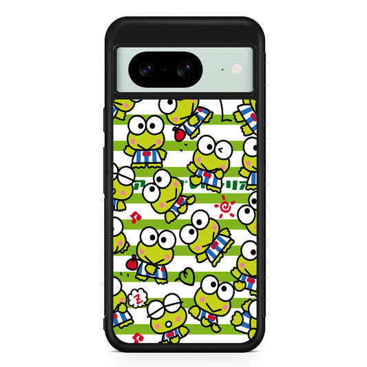 Keroppi Want to Vacation Google Pixel 8 Case | Durable Protective Cover for Google Pixel 8
