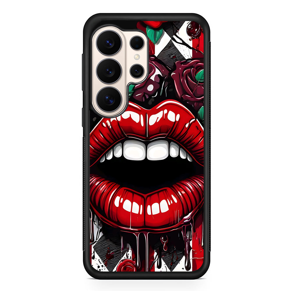 Sexy Big Lips Closeup Samsung Galaxy S26 Ultra Case | Slim Protective Case for Samsung Galaxy S26 Ultra