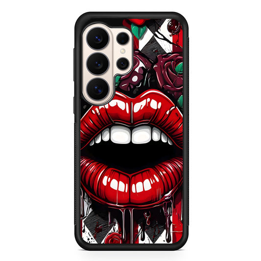 Sexy Big Lips Closeup Samsung Galaxy S26 Ultra Case | Slim Protective Case for Samsung Galaxy S26 Ultra