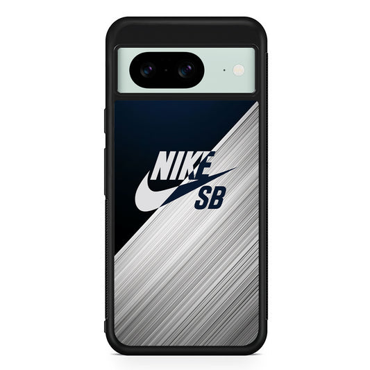 Nike Two Side Colour White Layer Google Pixel 8 Case | Slim Rubber Case for Google Pixel 8