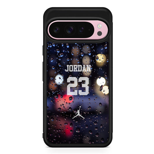 Air Jordan Glow from Rainy Night Google Pixel 9 Pro XL Case | Protective Cover