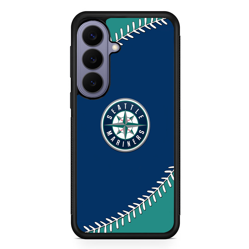 MLB Seattle Mariners Team Samsung Galaxy S26 Case | Durable Rubber Case for Samsung Galaxy S26