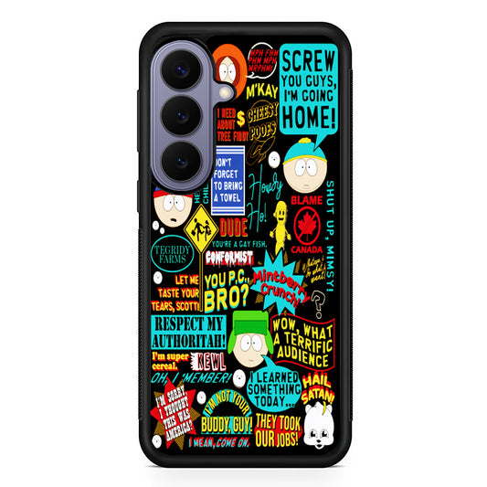 South Park Quotes Samsung Galaxy S26 Case | Durable Rubber Case for Samsung Galaxy S26