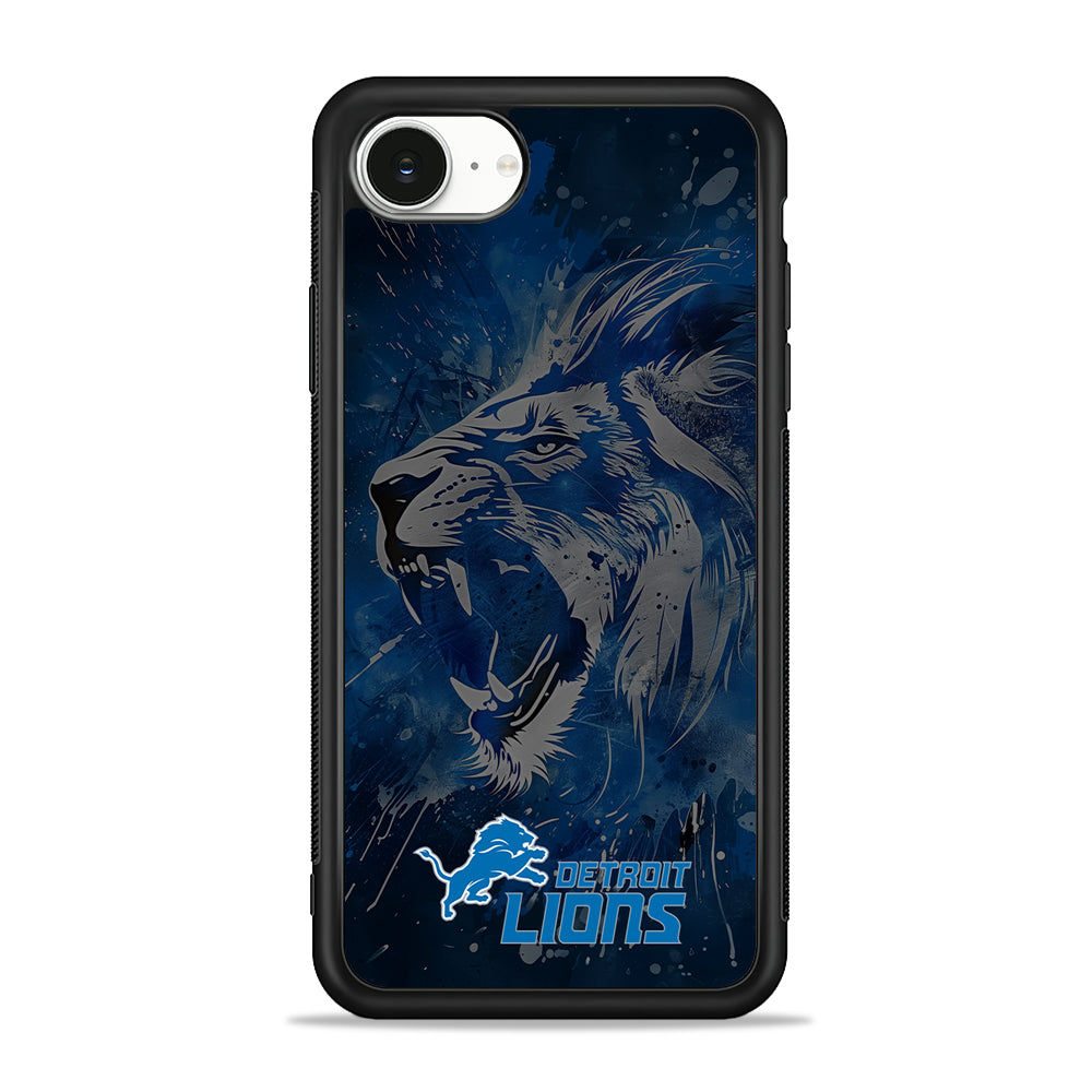 NFL Detroit Lions Roar iPhone 16e Case | Protective Phone Cover
