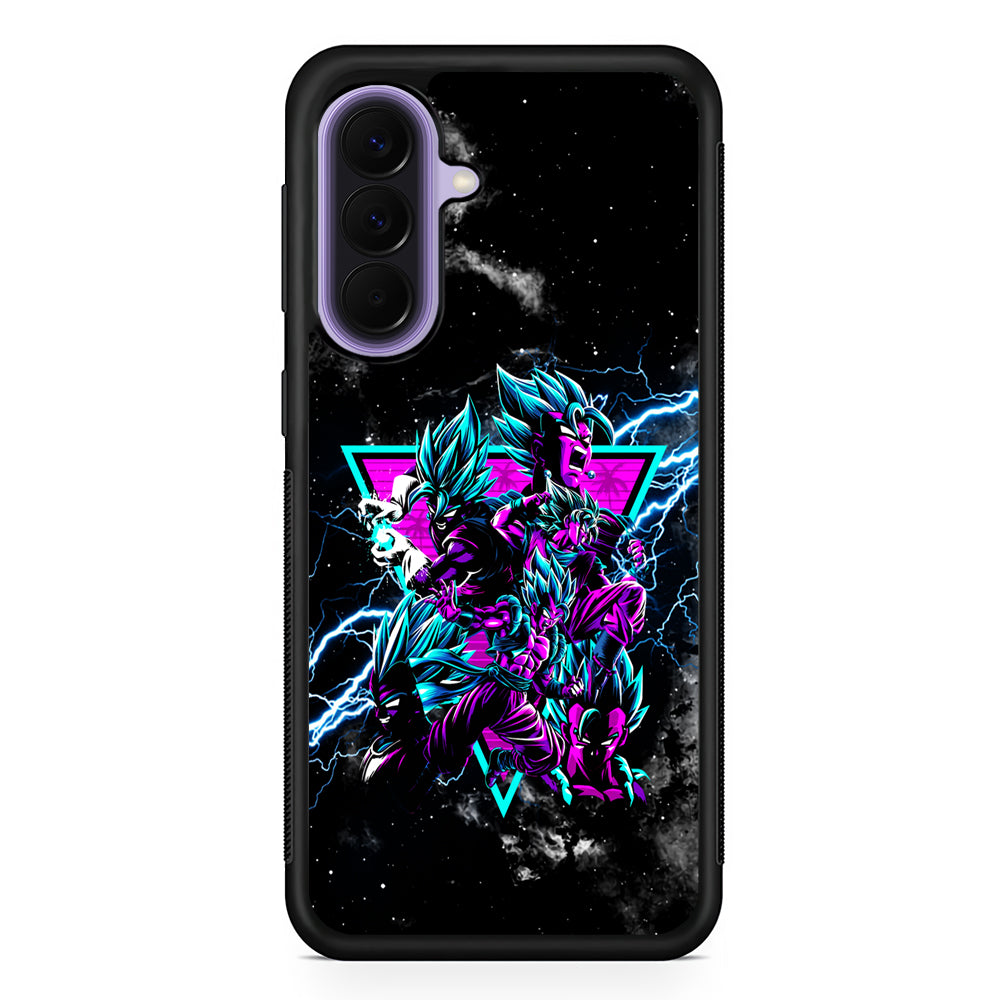 Dragon Ball Triangle of Force Samsung Galaxy A57 Case | Slim Samsung Galaxy A57 Rubber Case