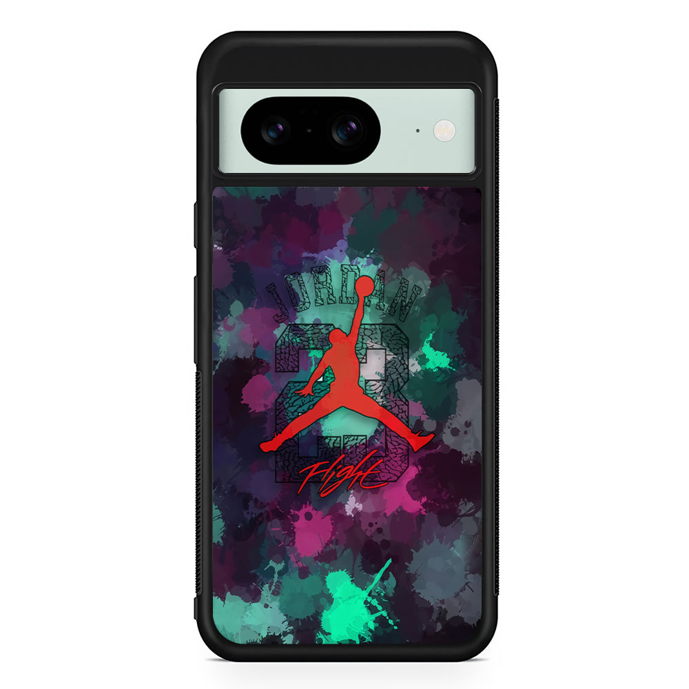 Air Jordan Spraying New Spirit Google Pixel 8 Case | Durable Protective Cover for Google Pixel 8