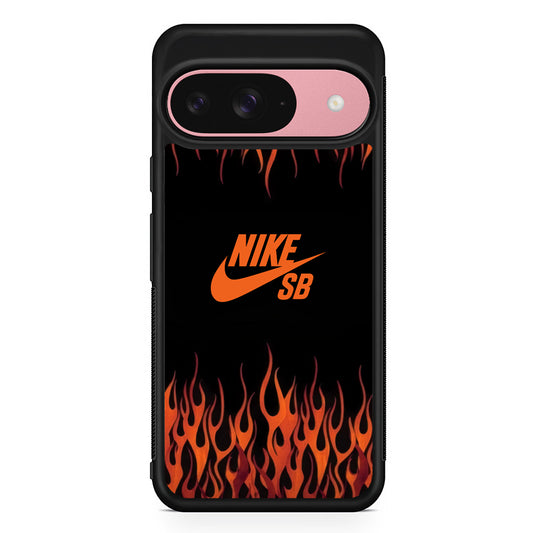 Nike Flame Fire SB Google Pixel 9 Case | Durable Google Pixel 9 Cover