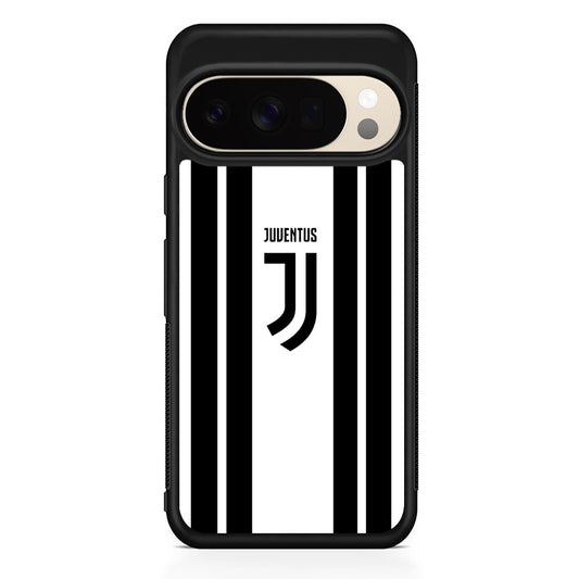 Juventus Black Stripe Google Pixel 10 Pro XL Case | Slim Google Pixel 10 Pro XL Protective Case