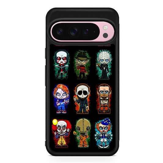 Scary Movie Horror Chibi Google Pixel 9 Pro XL Case | Protective Cover