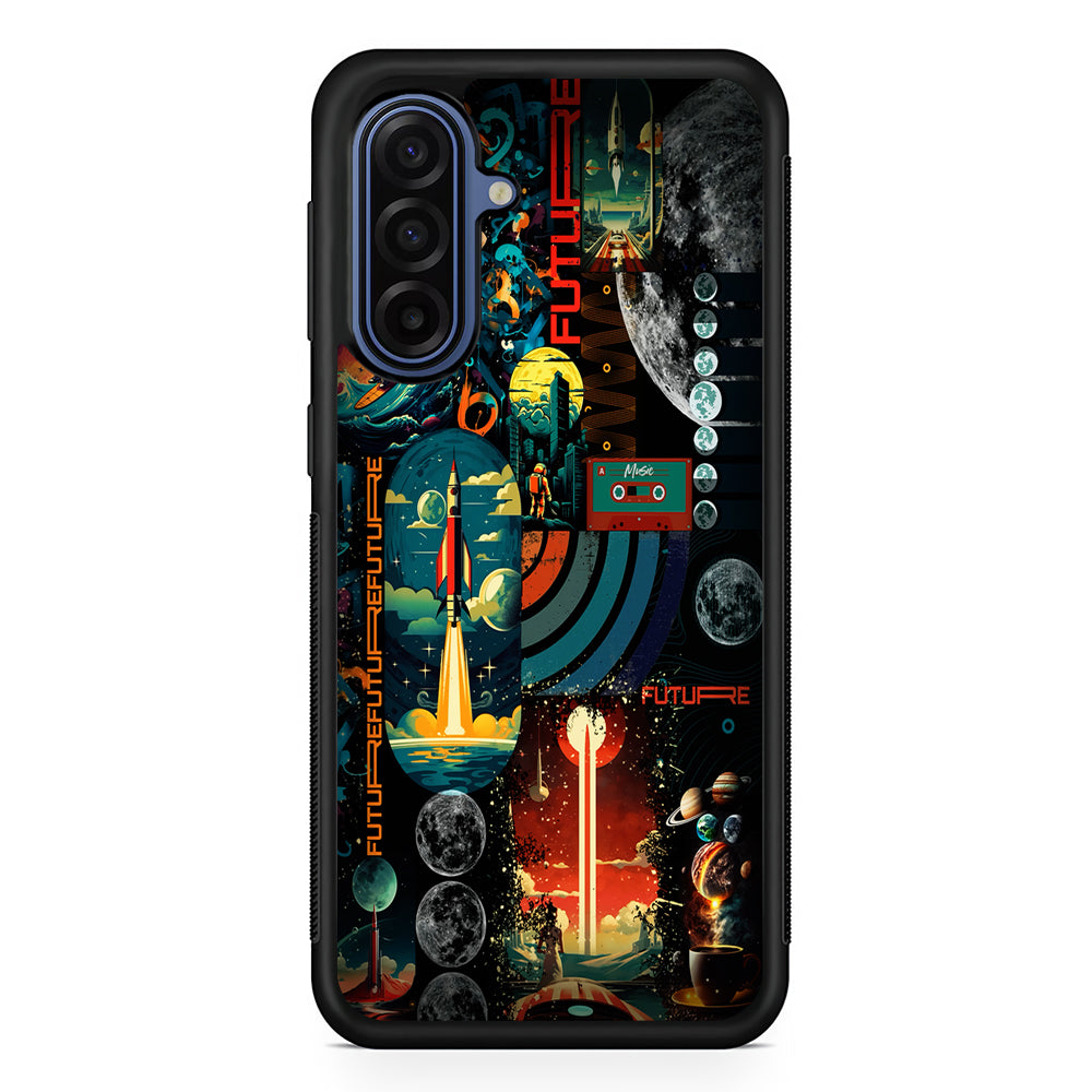 Travel Future Worlds Space Samsung Galaxy A17 Case | Slim Protective Phone Cover