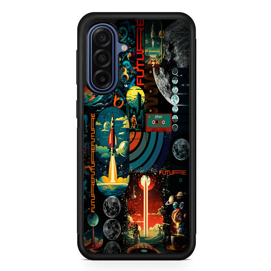 Travel Future Worlds Space Samsung Galaxy A17 Case | Slim Protective Phone Cover