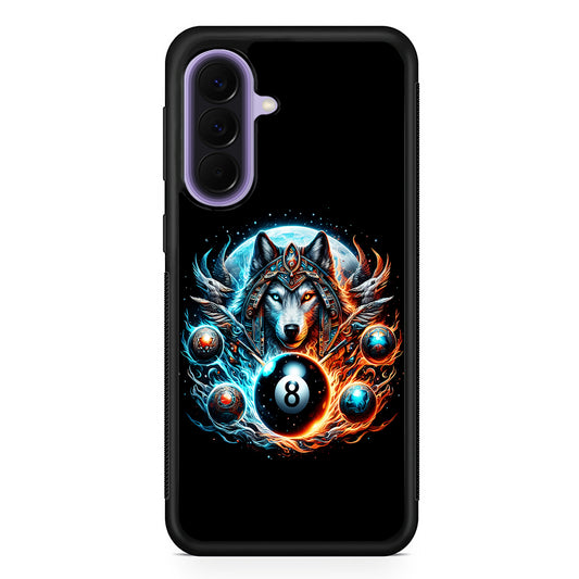 The Wolf Ball Number 8 Samsung Galaxy A57 Case | Slim Samsung Galaxy A57 Rubber Case